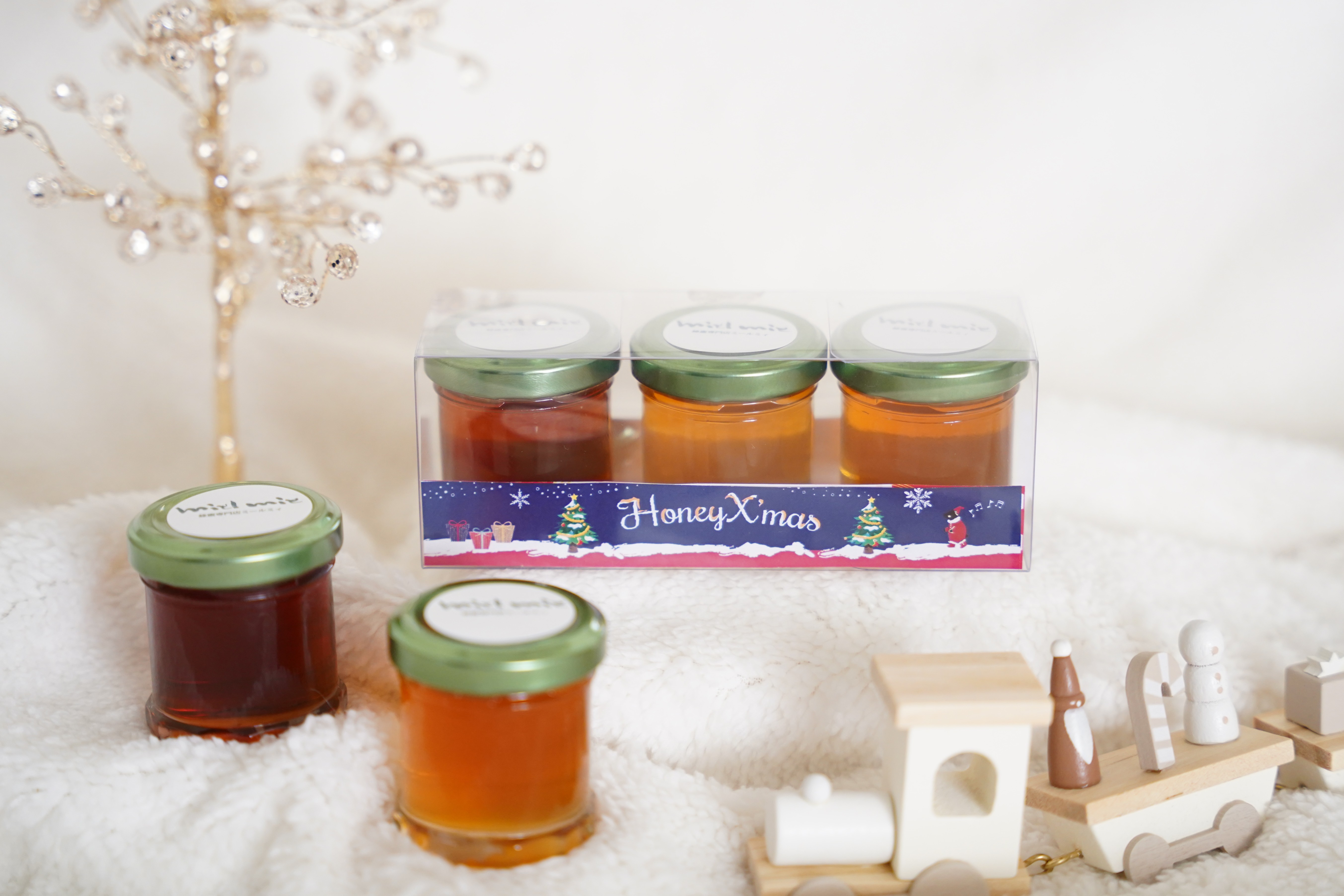 Xmas限定蜂蜜3個セット