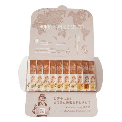 スティックハニープラス ハニーハンターセレクト10種類食べ比べ