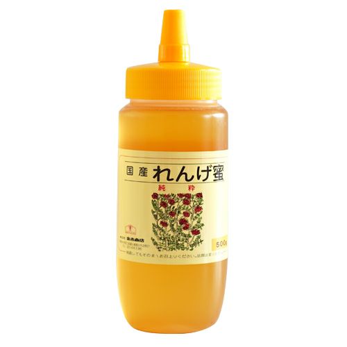 国産れんげ蜂蜜500g | 【公式】蜂蜜専門店ミールミィ｜通販