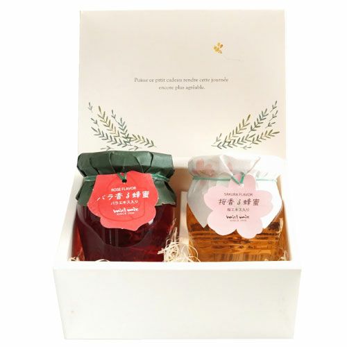 バラと桜の香る蜂蜜ギフト