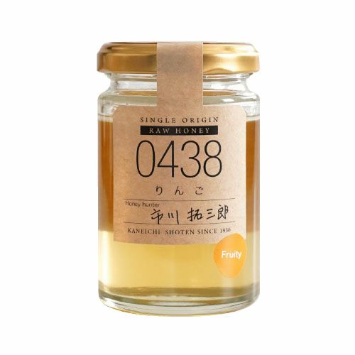 【2025年新蜜・生蜂蜜】りんご蜂蜜（青森県弘前市産）シングルオリジンハニー0438